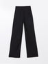 LC Waikiki Women's Wide Leg Elastic Waist Tracksuit Bottom